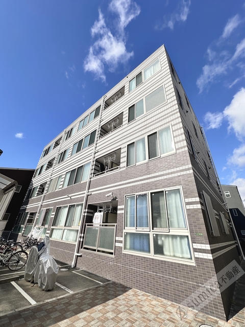 建物外観　日当たりのデザイナーズマンション♪