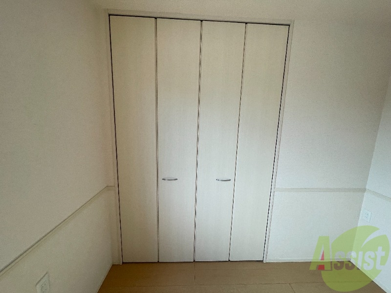 収納　ここに収納があります。収納があると部屋が広く使えます。