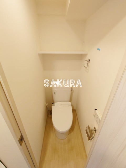 トイレ　嬉しい温水洗浄便座付き♪