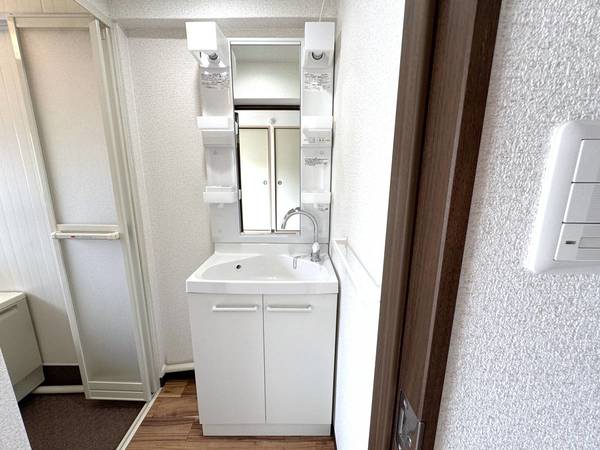 洗面設備　ビレッジハウスの同一物件・同一タイプの間取りの写真です