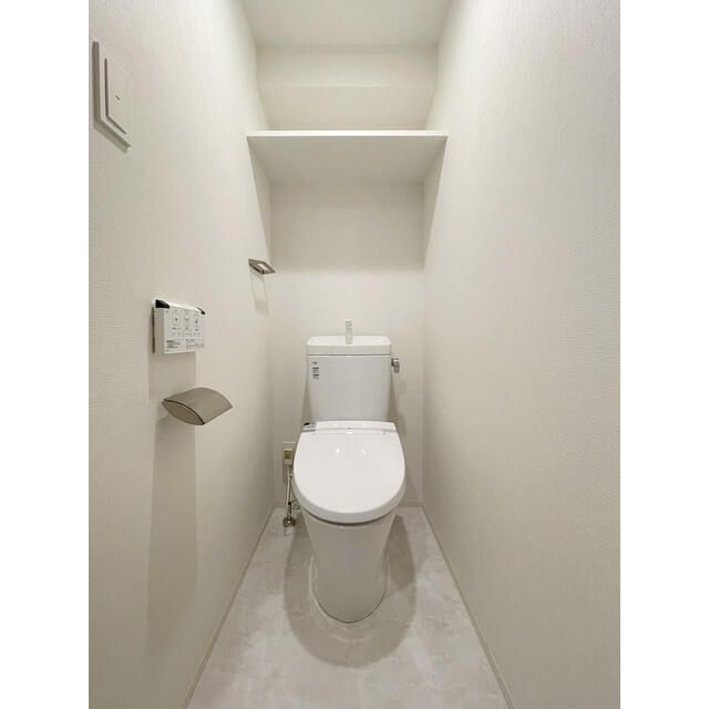トイレ　ゆったりとした空間のトイレです