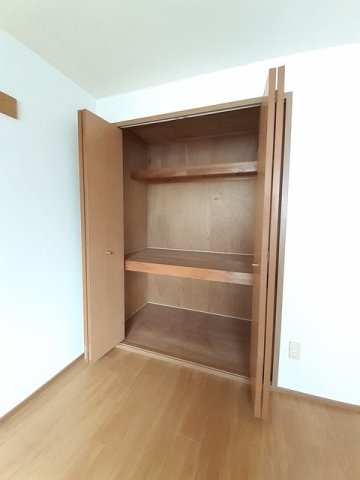 収納　たっぷりとした収納スペースです