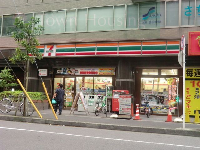 コンビニ　セブンイレブン船橋葛飾2丁目店（コンビニ）まで130m