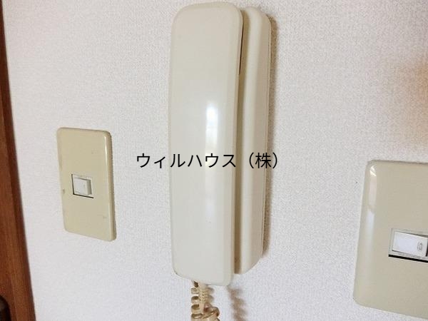 セキュリティ　インターホン！