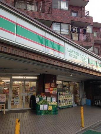 コンビニ　ローソンストア100尼崎御園店（コンビニ）まで120m
