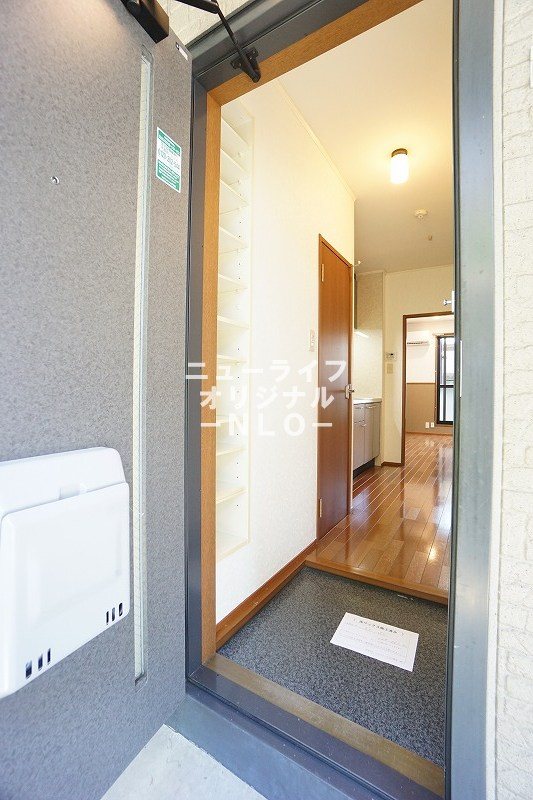 玄関　段差が少なく、すっきりとした玄関です☆