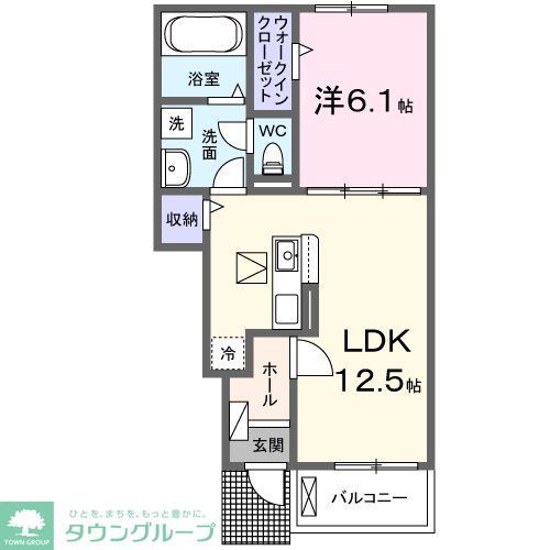 メゾン　リアンの間取り