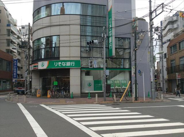 銀行　りそな銀行　蒲田支店（銀行）まで225m