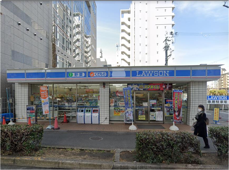 コンビニ　ローソン 川俣店（コンビニ）まで136m