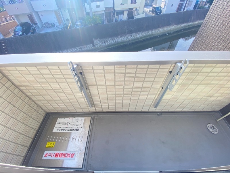 バルコニー　風通しがいいです