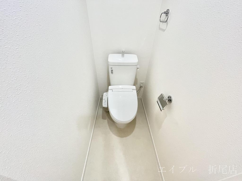 トイレ　他号室の写真です。
