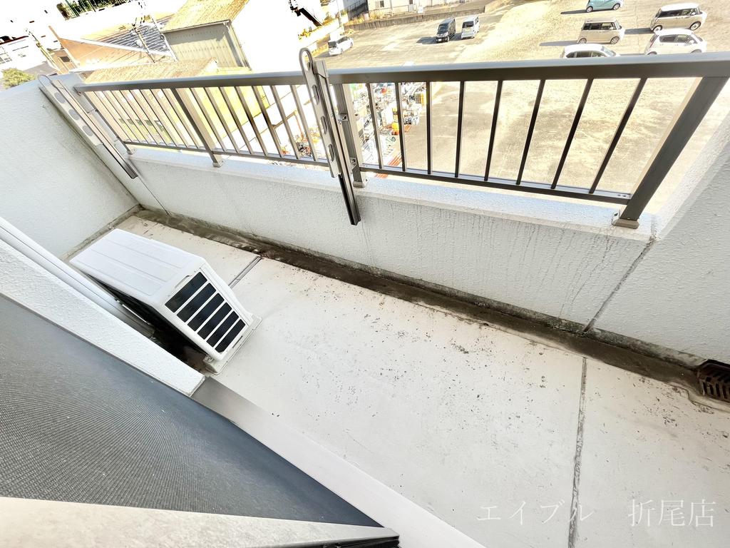 バルコニー　他号室の写真です。