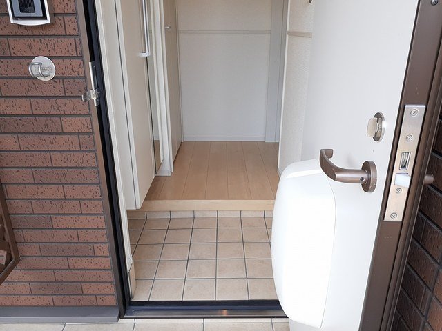玄関　ゆったりとした玄関です