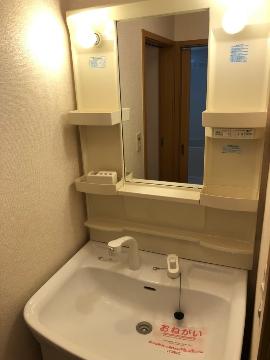 洗面設備　※同物件202号室