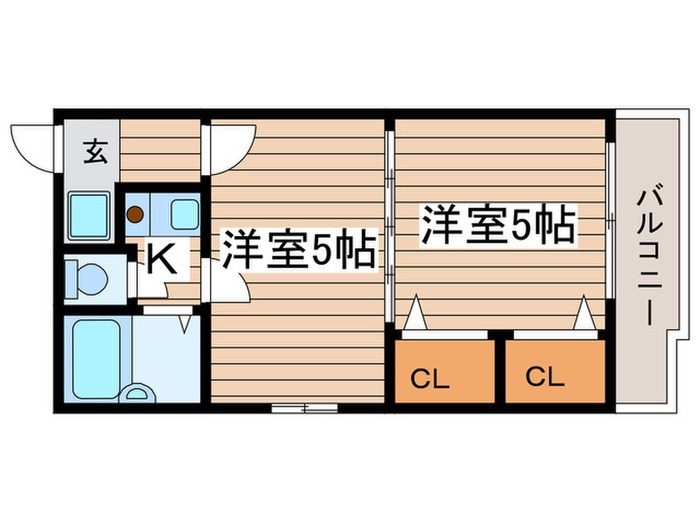 エスト葵南マンションの間取り写真