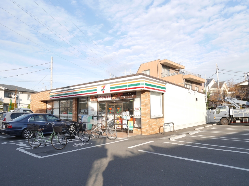 コンビニ　セブンイレブン 足立青井5丁目店（コンビニ）まで443m