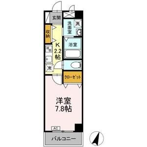 ヴィラパーク鶴舞の間取り写真