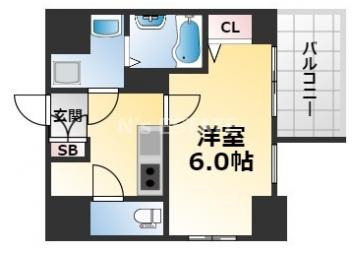 エスリード神戸ハーバークロスの間取り写真