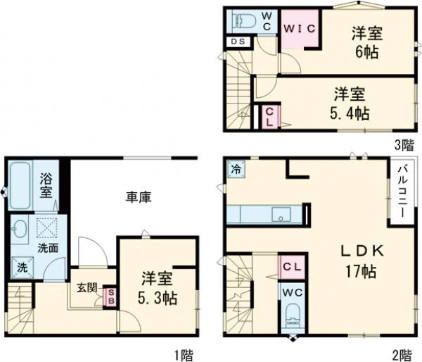 Kolet片倉♯21の間取り写真