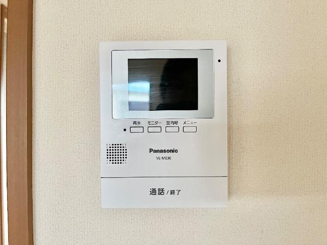 セキュリティ　モニター付きインターホン