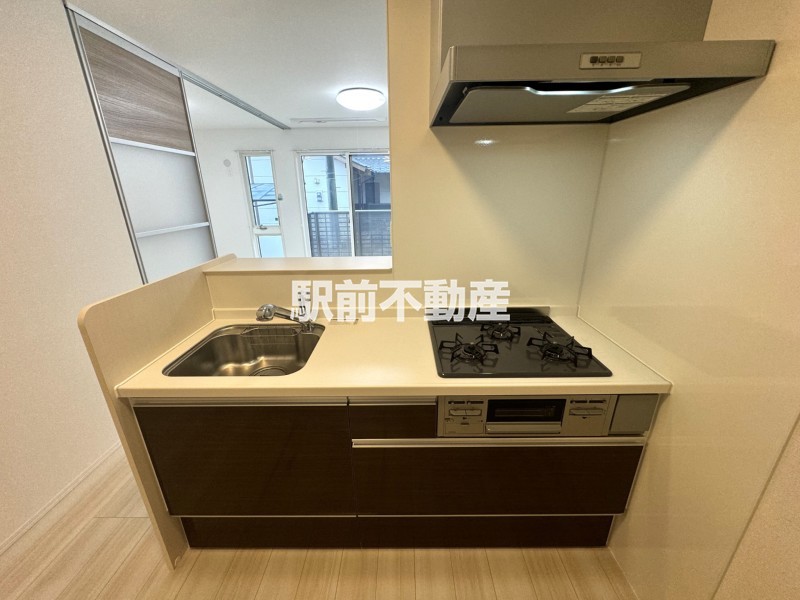 西鉄天神大牟田線 徳益駅 徒歩2分 2階建 築3年のキッチン写真