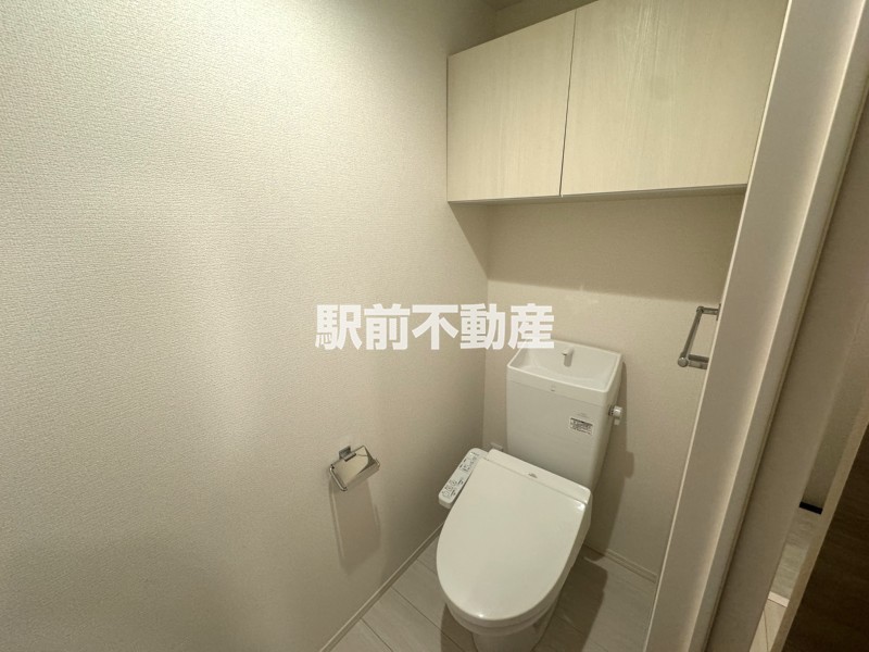 西鉄天神大牟田線 徳益駅 徒歩2分 2階建 築3年のトイレ写真