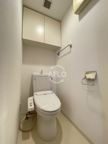 QCフラット北堀江のトイレ写真
