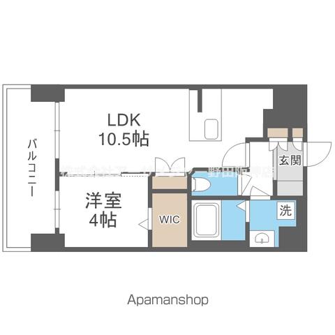 ミラージュパレス新梅田Cieloの間取り写真