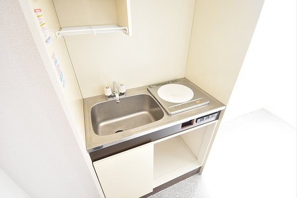 京王線 調布駅 徒歩10分 4階建 築37年のキッチン写真