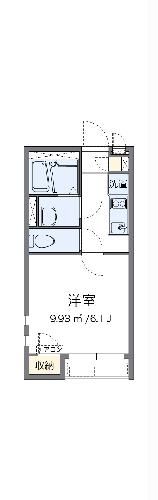 クレイノメトロノーム坂下の間取り写真