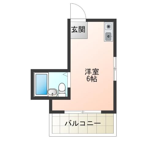 ヴィラージュ花園の間取り写真