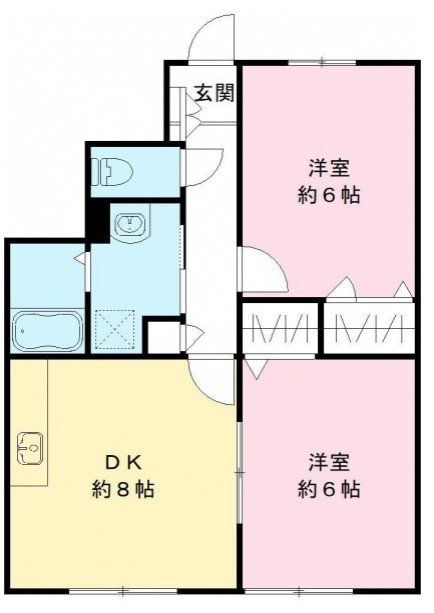 青葉メゾンの間取り写真