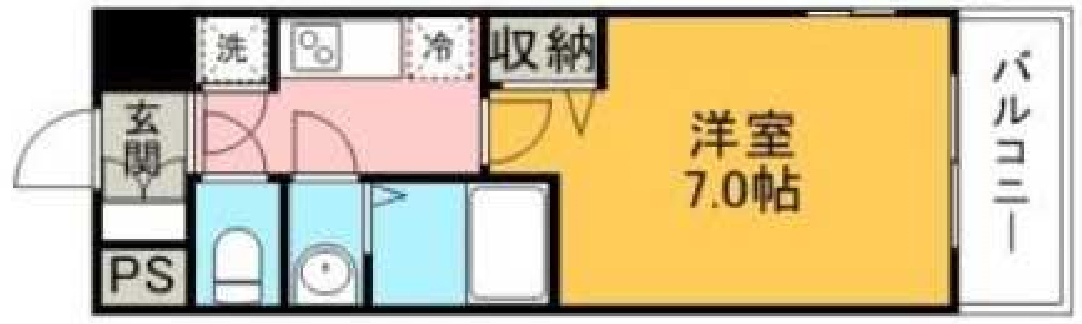 レジュールアッシュ梅田WEST GATEの間取り写真