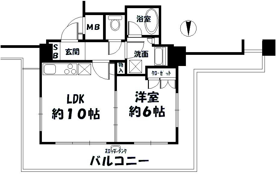 ザ・香里園タワーの間取り