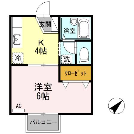 エトワールしゅりの間取り