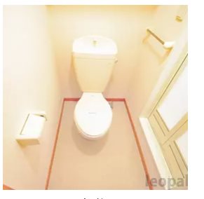 【あきる野市小川東のアパートのトイレ】