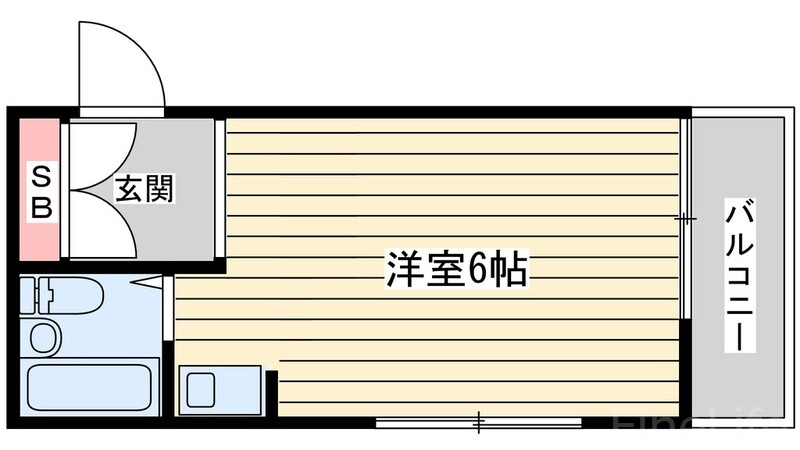 ダイバーシティ神戸長田の間取り