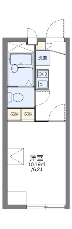 レオパレス南小栗栖の間取り