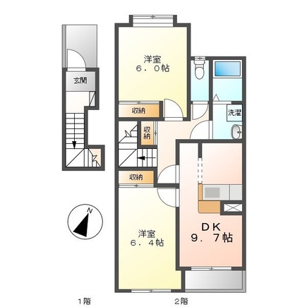 サンフォレストIの間取り