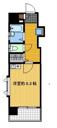 ライオンズマンション諏訪神社前の間取り