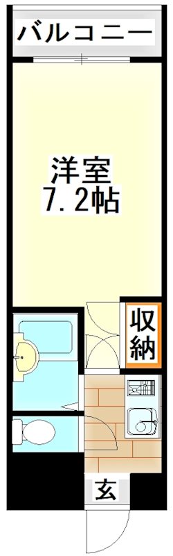 リファレンス県立大前IIの間取り