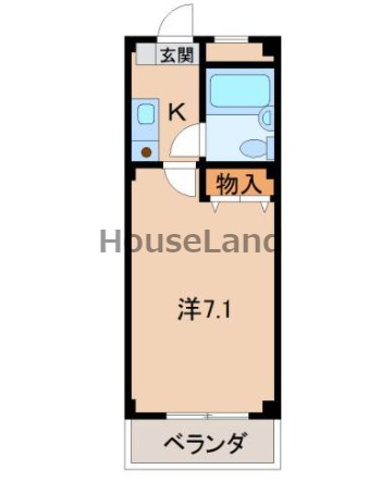 栄マンションの間取り