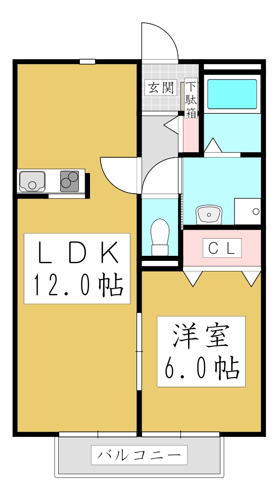 アゼリアの間取り