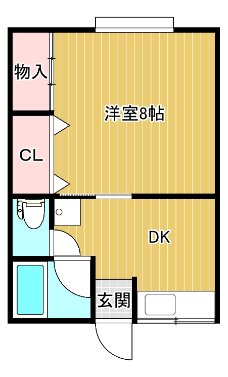 コーポラス上田の間取り