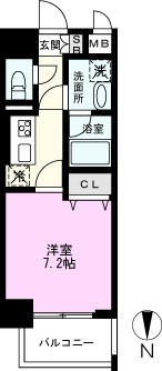 アグレアーブル　エモアの間取り