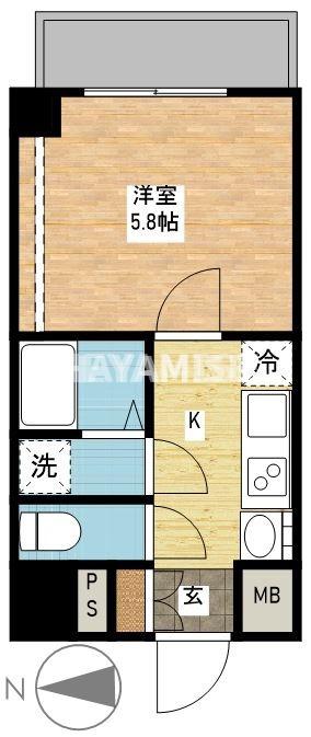 ヴィオラ元船の間取り