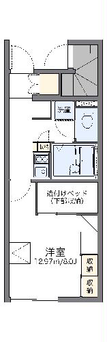 レオパレスＤＡＮの間取り