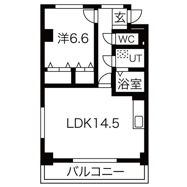 裾野市富沢のマンションの間取り