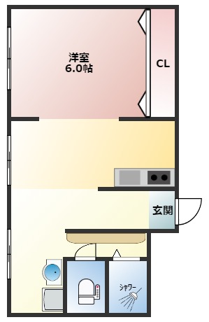 エレガンス文化ストリートの間取り