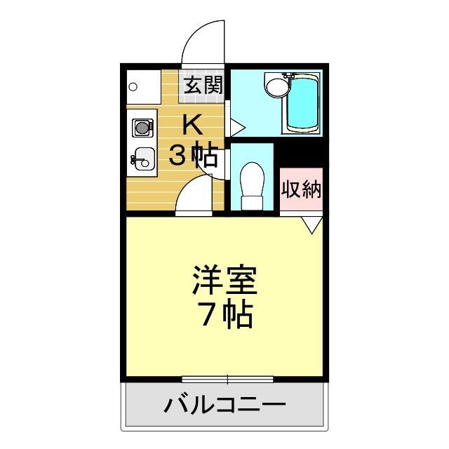 レーベンハイツの間取り